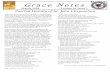 Grace Notesgracelutheranchurch-wichita.org/newsletters/March 2016.pdfJohnson, Maxwell E. Praying and Believing in Early Christianity: The Interplay Between Christian Worship and Doctrine.