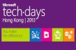 Exchange Server 2013 High Availability and Site Resiliencedownload.microsoft.com/documents/hk/technet/techdays2013/Day … · Exchange Server 2013 High Availability and Site Resilience