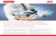 A DATABASE APPLIANCE THAT IS SIMPLE, OPTIMIZED, AND … · Senior IT, VP of IT, Oracle Database Appliance, Oracle Database, Capacity on Demand, Oracle Database Standard Edition 2,