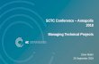 SCTC Conference – Annapolis 2018 Managing Technical Projects€¦ · CPMP: Certified Project Management Practitioner Associate in Project Management MPM: Master Project Manager