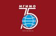МГИМО Университет · 2019-04-16 · Управление международными проектами (совместно с ООН) Направления подготовки
