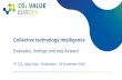 Collective technology intelligence - CO₂ Value Europe · Collective technology intelligence Examples, findings and way forward. Database of technology intelligence Purpose • Find