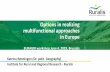 Options in realizing multifunctional approaches in Europe€¦ · Options in realizing multifunctional approaches in Europe EURAGRI workshop June 4, 2019, ... rural entrepreneurs