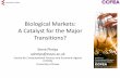 Biological Markets: A Catalyst for the Major Transitions? · P. A. Corning, "Thermoeconomics: Beyond the second law," Journal of Bioeconomics, vol. 4, no. 1, pp. 57-88, January 2002.
