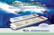 RSS Series Wired Electronic Ballasts - Allanson€¦ · RSS Series Wired Electronic Ballasts Specifications Charts RSS Series Electronic Sign Ballasts Minimum starting temperature
