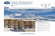 Val Thorens Sensations - Club Med · Sensations Resort highlights • Enjoying majestic panoramic views from a Resort designed to enhance transparency and light • Enjoying snow