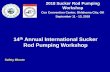 Rod Pumping Workshop - ALRDCalrdc.org/theworkshopfolders/2018_2018SuckerRodWorkshop...2018 Sucker Rod Pumping Workshop 2 Oklahoma City, OK Sept. 11 - 13, 2018 Having the law (or OSHA,