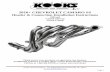 2016+ CHEVROLET CAMARO SS - Kooks Headers GM... · 2019-11-25 · 2016+ CHEVROLET CAMARO SS Header & Connection Installation Instructions Offroad Catted (shown) Green Catted Thank