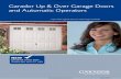 Garador Up & Over Garage Doors and Automatic … garage...Garador Up & Over Garage Doors and Automatic Operators If you want a great look you need to go no further Rosewood surface