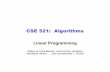 CSE 521: Algorithms“Understanding and Using Linear Programming” by Matousek & Gartner “Linear Programming”, by Howard Karloff Simplex section available through Google books