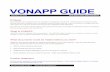 VONAPP GUIDE - North Dakota Dakota Vonnapp... · 2016-01-15 · NO SSN please. Passwords of 8 to 15 characters to include a lower case letter, upper case letter and at least one number.