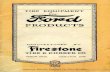 PRODUCTS - Cimorelli · of the 30x31j2 inch tire, led Firestone to build a special factory-Plant No. 2, devoted to the exclusive 12 FIRESTONE TIRE EQUIPMENT FOR FORD PRODUCTS BUILDING