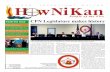 CPN Legislature makes history - Citizen Potawatomi Nation · 2008-10-06 · 2 HowNiKan September (Zawbogya Gises) 2008, vol. 29 issue 9 HOWNIKAN The HowNiKan is published by the Citizen
