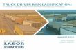 Truck Driver Misclassification: Climate, Labor, and ...laborcenter.berkeley.edu/pdf/2019/Truck-Driver-Misclassification.pdf · Truck Driver Misclassification: Climate, Labor, and