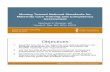Moving Toward National Standards for Maternity Care Training … · 2020-07-06 · Moving Toward National Standards for Maternity Care Training and Competency Assessment Stephanie