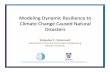 Modeling Dynamic Resilience to Climate Change Caused ... · CCaR 17| Project • Project: Coastal Cities at Risk (CCaR) -Building Adaptive Capacity for Managing Climate Change in