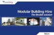 Modular Building Hire · Developed from Premier Modular’s extensive experience in modular building design and construction, the build quality is without equal. From order through