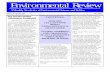 A Monthly Newsletter of Environmental Science and Politics · Yellowstone Ecosystem In the summer of 1988 a series of forest fires burned a million acres in and around Yellowstone