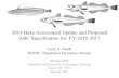 Hake Assessment Update and Proposed ABC Spec FY 2015-2017s3.amazonaws.com/nefmc.org/Alade-presentation-Hake... · Age2 31-37cm Age4 27-49cm . 2011 YC in South. Red hake Survey Trends