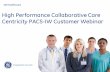 High Performance Collaborative Care Centricity PACS-IW .../media/Downloads/us/Product... · Centricity Clinical Archive overviewDOC 3/14/2013 Gaps in dates identified Scaling features