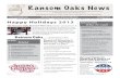 a great place to live. Issue - Ransom 2013-11-22آ  RANSOM OAKS NEWS 2 Ransom Oaks Board of Directors