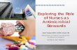 Exploring the Role of Nurses as Antimicrobial Stewards · Epidemiology (2016) “In such cases, the thoughtless person playing with ... Coleman and Food Safety Minister David Bennett