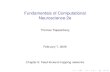 Fundamentals of Computational Neuroscience 2ett/CSCI650809/SlidesChapter6.pdf · 2009-02-07 · Microstructure of Cognition, MIT Press. Peter McLeod, Kim Plunkett, and Edmund T. Rolls