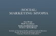 (SOCIAL) MARKETING MYOPIA - 2018.wsmconference.co.uk2018.wsmconference.co.uk/wp-content/uploads/2014/... · Marketing Myopia Theodore Levitt, 1960 "The railroads did not stop growing