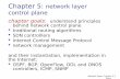 Chapter 5: network layer control plane · (software defined networking) Recall: two network-layer functions: Network Layer: Control 5-3 Plane routing: determine route taken by packets