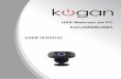 Kogan Webcam - KACAMWBUSBA · Kogan Webcam - KACAMWBUSBA User’s Notice No part of this manual, including the products and software described in it, may be reproduced, transmitted,