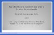 Common Core State Standards · California’s Common Core State Standards English Language Arts and Literacy in History/Social Studies, Science, and Technical Subjects ... (grades