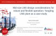Mid-size LNG design considerations for robust and flexible ... · Principal Process Engineer TechnipFMC Manikandan Narayanan, Process Technology Manager, TechnipFMC Timothy Truong,