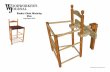 Shaker Chair Weaving Vise · 2019-04-09 · 11/16" 4" 4-5/8" 9-5/16" Drill 1 ⅞" but turn spindle to be slide fit Leather DIA 2 ⅛" by ½" thick Dry Wall Screw ½" Wing Nut & Washer