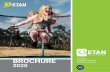 BROCHURE Trampolines 2020 · 2019-12-10 · INHOUDSOPGAVE Pagina Etan, het bedrijf Etan, de visie Ingraafservice Montageservice Reparatieservice TRAMPOLINES Etan Premium Etan Hi-Flyer