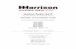 Harrison Hydra-Gen 10 - 30 KW MPC Spec M Manual, 3-3-16 · Min / Max Shaft Speed (10-20 KW MPC) 900 / 3000 RPM † (30 KW MPC) 1150 / 3000 RPM † Displacement 80 CC Min / Max Temperature-4