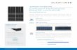 SunPower P19-405-COM SunPower Performance Panel for ... · MODEL: SPR-P19-410-COM 1 Independent Shade Study by CFV Laboratory. 2 SunPower 405 W compared to a Conventional Panel on