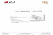 Datasheet ALA931C5 (Rev6.1) - 2j antennae · [Elevation2 plane @2.45GHz ] [3D Radiation Pattern] Peak Gain (dBi) Avg. Gain (dBi) Efficiency(%) Azimuth 2.06 0.76 Elevation 1 2.45 -1.10