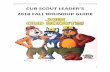 Suwannee River Area Council Boy Scouts of America U SOUT ...€¦ · Suwannee River Area Council Boy Scouts of America 2 Dear Cub Scout Leaders, Thank you for volunteering as a Cub