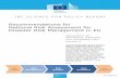 Recommendations for National Risk Assessment for Disaster … · 2019-05-16 · Recommendations for National Risk Assessment for Disaster Risk Management in EU Approaches for identifying,