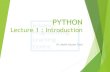 PYTHON - Amazon S3s3-ap-southeast-1.amazonaws.com/tv-prod...Python Developer @bidtech.co (1-5 yrs.) Frankly.me (Pochi Mobile Pvt Ltd) Noida Posted by Debismita Chowdhury, 5 days Bidtec.co