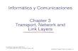 Informática y Comunicaciones Chapter 3 Transport, … Transport...Transport vs. network layer network layer: household analogy: logical communication between hosts transport layer: