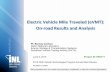 Electric Vehicle Mile Traveled (eVMT): On-road Results and ...€¦ · traveled for plug-in hybrid electric as well as all-electric vehicles ... – Honda Accord PHEV – Toyota Prius