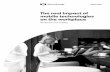 The real impact of mobile technologies on the workplace€¦ · mobile technologies on the workplace White Paper Workplace and mobility . 2 Not everything is a nail As mobile technologies