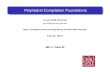 Polyhedral Compilation Foundations - CSpouchet/lectures/doc/888.11.5.pdf · 888.11, Class #5. Introduction: Polyhedral Compilation Foundations - #5 Overview of Today’s Lecture ...