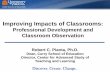 Improving Impacts of Classrooms - NCCP | Home · Discover. Create. Change. Results of large-scale observational studies National-level studies National Center for Early Development