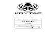 KRYTAC - High Performance Airsoft Guns and …...Due to the nature and design of some airsoft guns, they may be mistaken as a real firearm. It is strongly advised to operate an airsoft