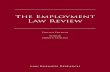 The Employment Law Review...the employment law review the public competition enforcement review the banking regulation review the international arbitration review the merger control