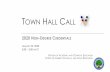 TOWN HALL CALL - Amazon S3...3 8 . Over 738,000 Credentials Offered in the U.S. 3 9 . Searching for Hotels v. Credentials Why are the searches different? • Travel industry uses linked