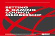 BETTING & GAMING COUNCIL MEMBERSHIP · 2020-06-12 · Betting & Gaming Council Membership Betting & Gaming Council Membership | Digital 03 Afton Bookmakers Limited Alex Montheith