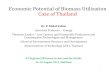 Economic Potential of Biomass Utilization Case of …...Economic Potential of Biomass Utilization Case of Thailand Dr. P. Abdul Salam Associate Professor –Energy Thematic Leader